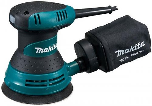 Шлифмаш.эксцентр.MAKITA ВО5030  300Вт, 125мм, раб.ход 2.8мм, 12000 об\мин, 1,3кг, )