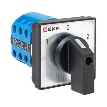 Переключатель кулачковый ПК-1-23 10А 3P "1-0-2" EKF PRO