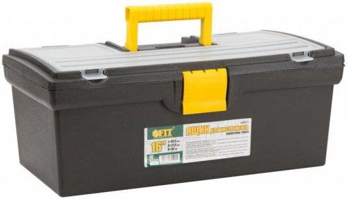 Ящик для инструмента пластиковый 16" (40,5 x 21,5 x 16 см FIT