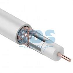 Кабель RG-6U+CU, 48*, 75 Ом, 100м., белый  REXANT