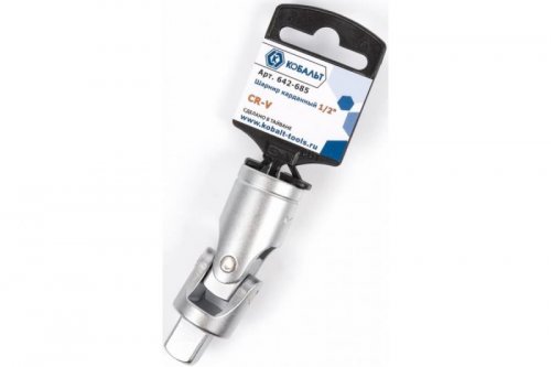 Шарнир карданный КОБАЛЬТ 1/2", Cr-V (1 шт.) подвес