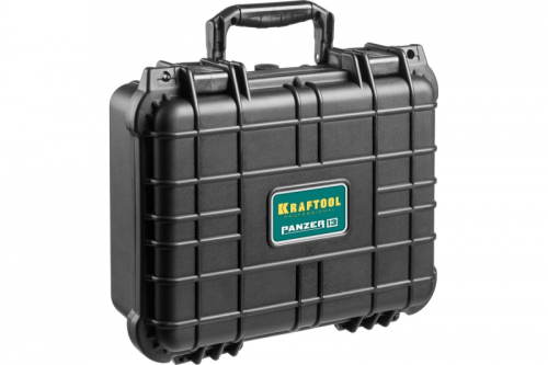 Ударопрочный ящик KRAFTOOL Panzer пластиковый, степень защиты IP55, 13"