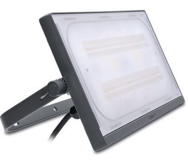100Вт PHILIPS -40С Прожектор светодиодный BVP156 LED80-CW 100Вт SWB 8000lm 6500К IP65 200х145х30 чер