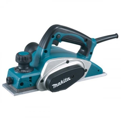 Рубанок электр. MAKITA KP0800 (620Вт,82мм, 2,5мм, 17000 об/мин, 2,6кг,)