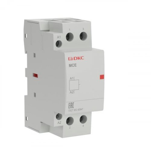 Контактор модульный MCE 63А 2P 2NO (2мод.) 240В DKC YON