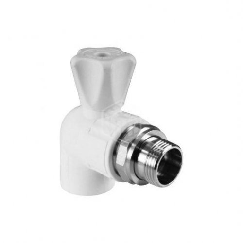 ПП Кран для радиатора угловой DN 25-1/2"