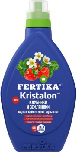 ФЕРТИКА Кристалон для Клубники и земляники жидкий, 500мл мин. удобрение