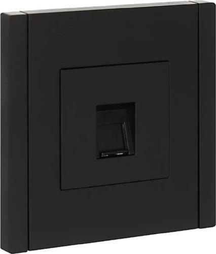 FORTE&PIANO Роз. комп. RJ45 кат.5E FP132 чер. IEK