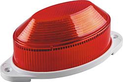 Строб-лампа 220V   1.3W   накладная  красная  STLB01 IP54 18LEDFeron