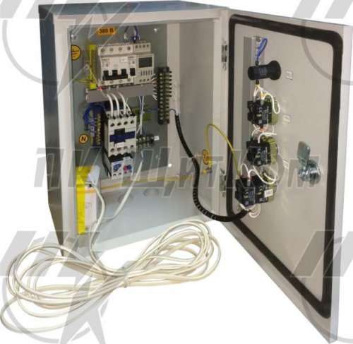 Ящик управления освещением ЯУО9601-4074 У3.1 IP54 (100А, ФР+РВМ) фото реле + реле времени