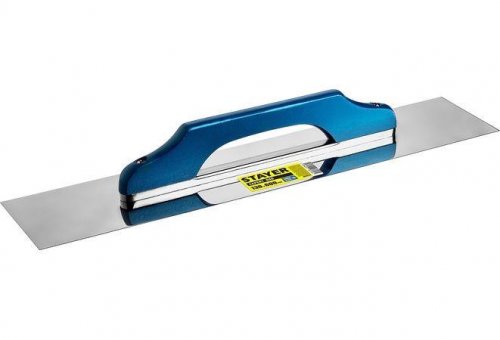 Гладилка STAYER  Expert 600 130х600 мм деревянная ручка 600, штукатурная швейцарская нержавеющая гла