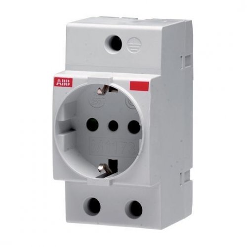Распродажа! ABB Щитовая розетка 2P+N M1173