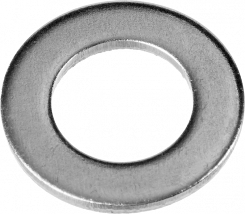 Шайба   6 мм, кузовная, DIN 125A, 6 мм, 45 шт, оцинкованная, ЗУБР
