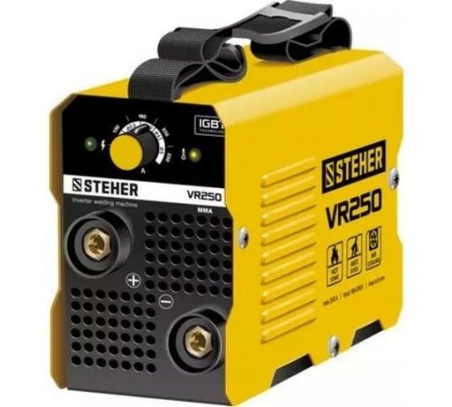 Сварочный аппарат инверторный STEHER  ММА, 250 А макс. электрод O 5.0 мм (VR-250) ЗУБР
