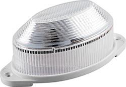 Строб-лампа 220V   1.3W   накладная  белая  STLB01 IP54 18LEDFeron